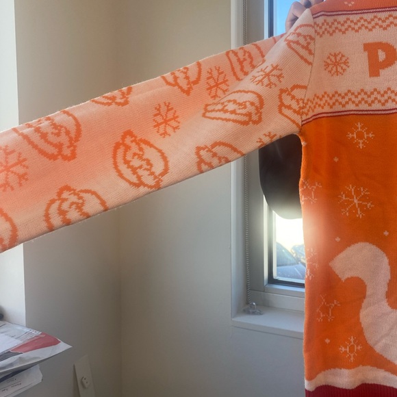 UNIQUE Popeyes Ugly Sweater - Used Once - Picture 2 of 3